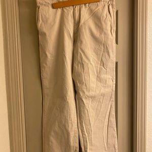 Old Navy Boot Cut Khakis, 34/32